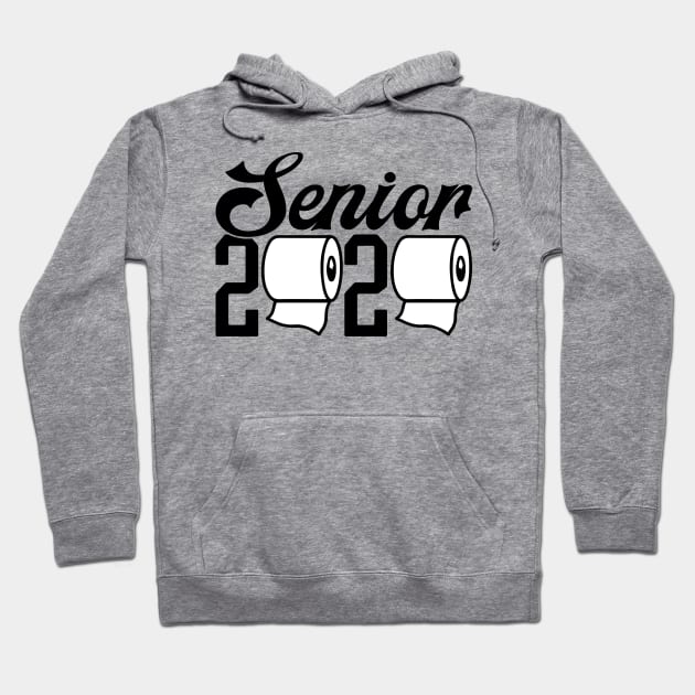 Senior 2020 Graduation Toilet Paper Hoodie by Caty Catherine